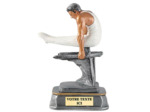 Trophee resine gym homme h. 21 cm