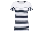 T-shirt marin col rond bio femme