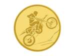 Pb 64 moto cross alu 25mm