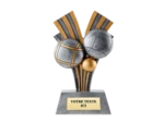 Trophee resine boule petanque h.21cm