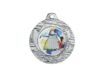 Medaille fer 40mm argent