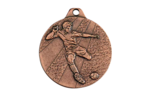 Medaille frappee fer brz football d 32mm