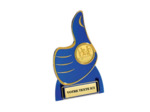 Trophee plastique pouce 11cm