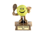 Trophee resine tennis h. 10 cm