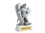 Trophee resine eco foot feminin h.10cm