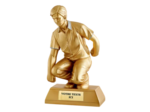 Trophee resine petanque h. 25cm