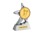 Trophee resine neutre diam 50 13 cm