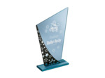 Trophee verre h. 21cm