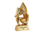 Trophee resine petanque homme h.15 cm
