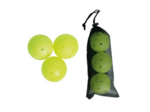 Lot 3 balles pickleball indoor