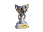Trophee resine discip padel h 11cm