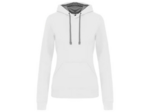 Sweatshirt capuche contrastée femme