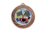 Medaille porte-centre fer bronze d 70mm