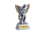 Trophee resine discip running h 11cm