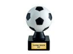 Trophee plastique football h 13 cm