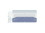 Filet de badminton - pe 05 mm