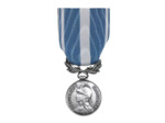 Med commemorative outremer