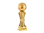 Trophee resine discipline or footba