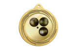 Med porte-centre zamak or d 70mm