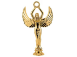Sujet plastiq or victoire gm h.14cm