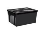 Bac de rangement 20 l avec couvercle