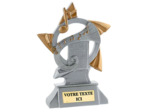 Resine musique 15 cm
