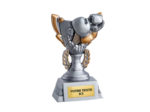Trophee resine discip sp de combat h11cm