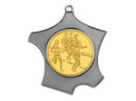 Medaille zamak carte de fr 80x87mm