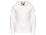 Sweat capuche zippe