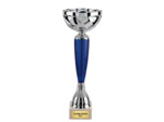 Coupe eco arg/bleu h 28cm d 100mm