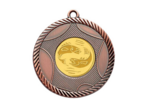 Medaille zamak diam50mm bronze