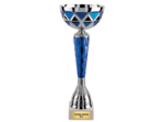 Coupe eco arg/bleu h 31cm d 120mm