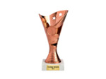 Coupe economique bronze hauteur 18