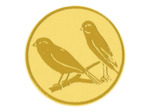 Pb 71 oiseaux alu 25mm