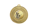 Medaille porte-centre fer or 50mm