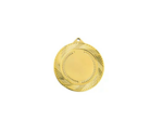 Medaille porte-centre or diametre 7