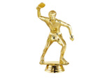 Sujet metal or tdt homme h. 10cm