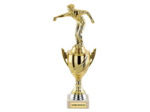 Trophee + sujet 27cm
