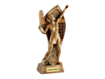 Trophee resine tennis femme h.22 cm