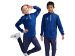 Hmlauthentic half zip sweat kids