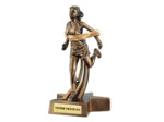 Trophee resine course femme h. 22 cm
