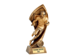 Trophee resine rugby h.22 cm