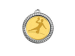 Medaille fer diam32mm argent
