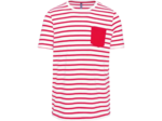 T-shirt raye marin manches courtes