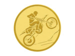 Pb 64 moto cross alu 25mm