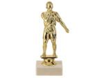Trop sujet plas or arbitre h 18cm