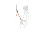 LONGE CONNECT ADJUST ORANGE