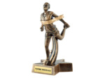 Trophee resine course homme h. 22 cm