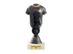 Petit trophee plastique argent foot