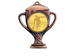 Medaille zamak diam50mm bronze